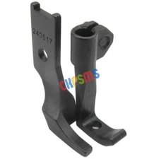 #240517+240518 FOR CONSEW 206RB WALKING FOOT LEFT TOE ZIPPER FOOT SET