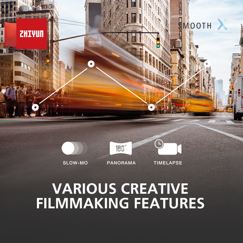 ZHIYUN Smooth X KIT Gimbal Stabilizer Handheld for iPhone Android -Renoviert - Bild 9 von 12
