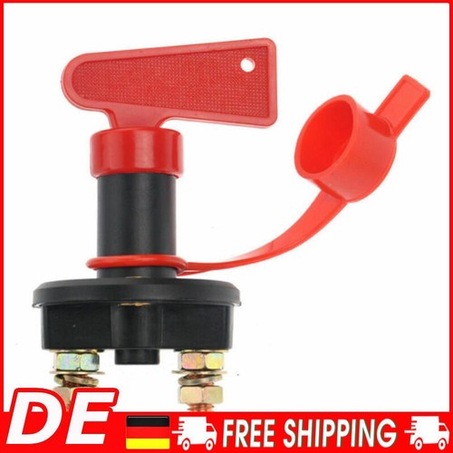12V/24V Hauptbatterie-Abschaltschalter, drehbarer Autobatterie-Stromtrenner