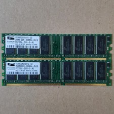 Pro MOS 2x256MB 512MB DDR 333mhz PC2700U Desktop RAM