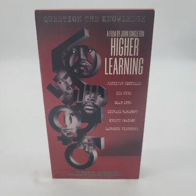 Higher Learning VHS Jennifer Connelly Ice Cube Omar Epps Laurence Fishburne
