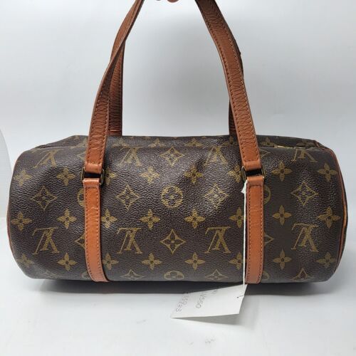 Authentic Louis Vuitton Monogram Malesherbes Hand bag 8J090330m