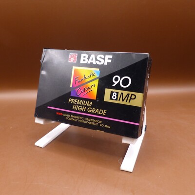 BASF Premium High Grade 90 8MP Kassette Tape NEU und OVP