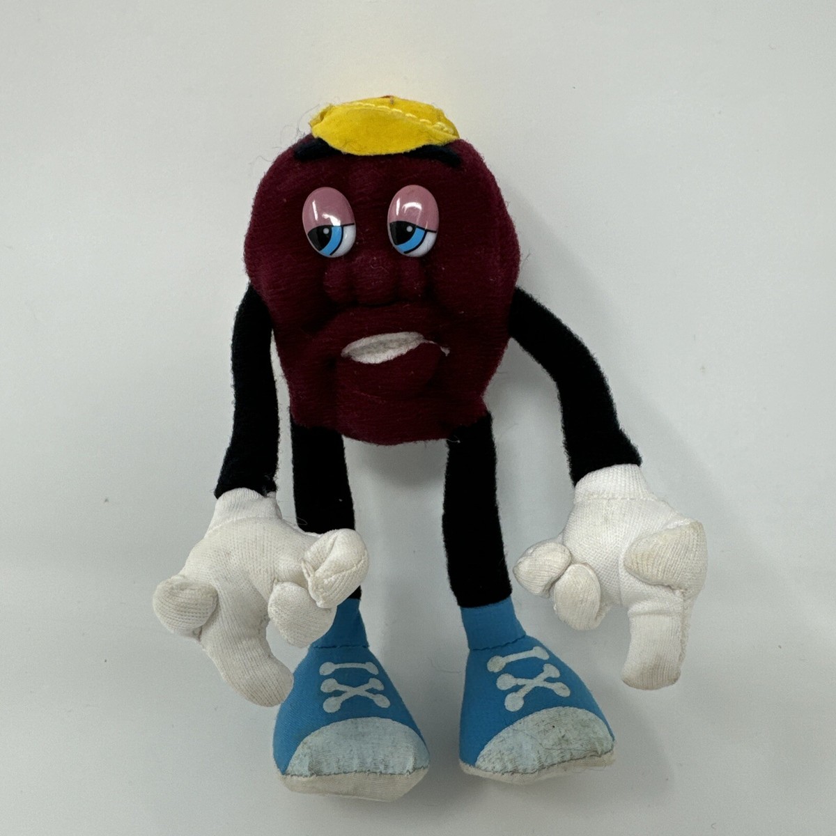 California Raisin Plush with Yellow Hat | eBay
