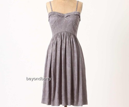 NUEVO Vestido Anthropologie Bovary de Maple de Some Odd Rubies Talla 8 - Imagen 4 de 4