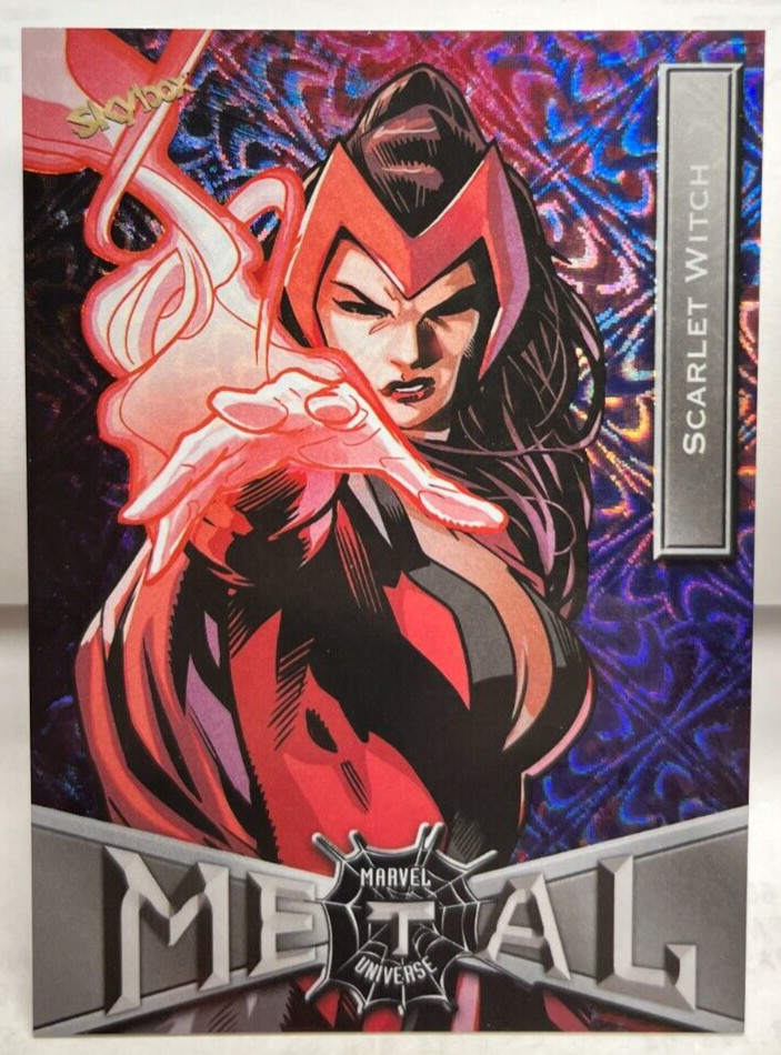 Scarlet Witch 2021 Marvel Metal Universe Spider-Man GRANDIOSE Parallel SP #72