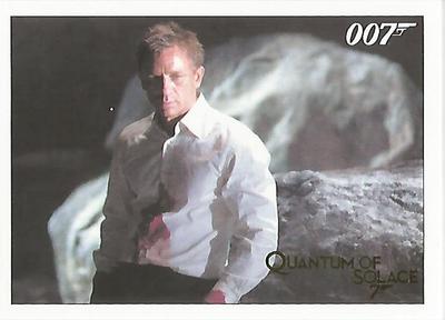 James Bond Archives 2015 - 061 Quantum of Solace Gold Parallel Card #119/125