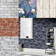 Arthouse ArtiStick Self Adhesive Peel & Stick Wallpaper Brick Wood Pindorama 6m