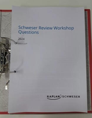 Kaplan Schweser Mindmaps CFA Level 2 2024 (Kompakt, Kern, MUST READ) ***Schnäppchen