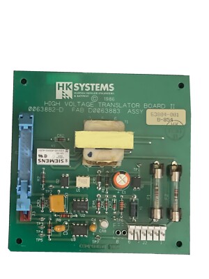 HK Systems 0063882-D High Voltage Translator FAB D63883