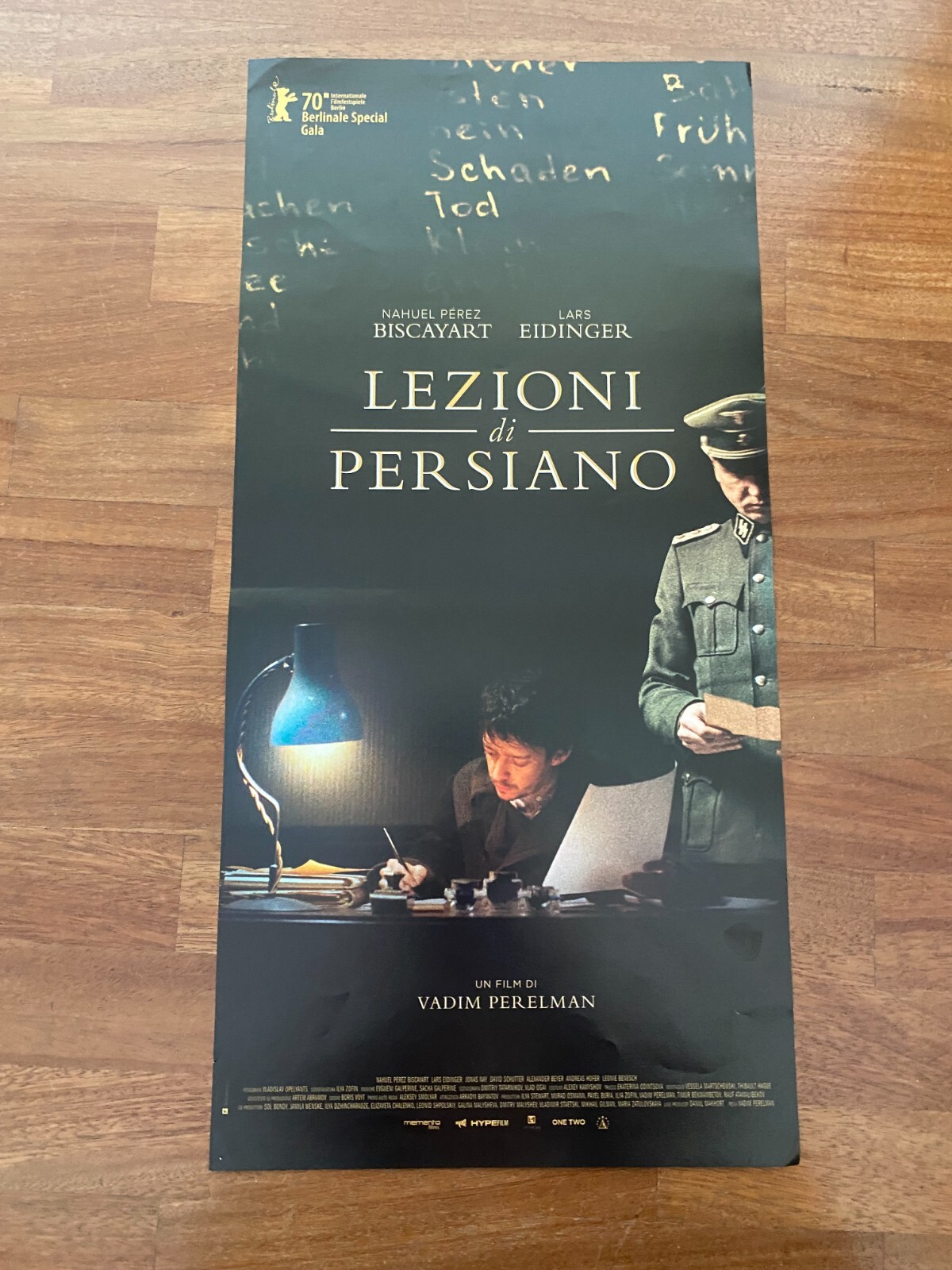 Locandina originale film Lezioni di persiano (2020) - Regia di Vadim Perelman