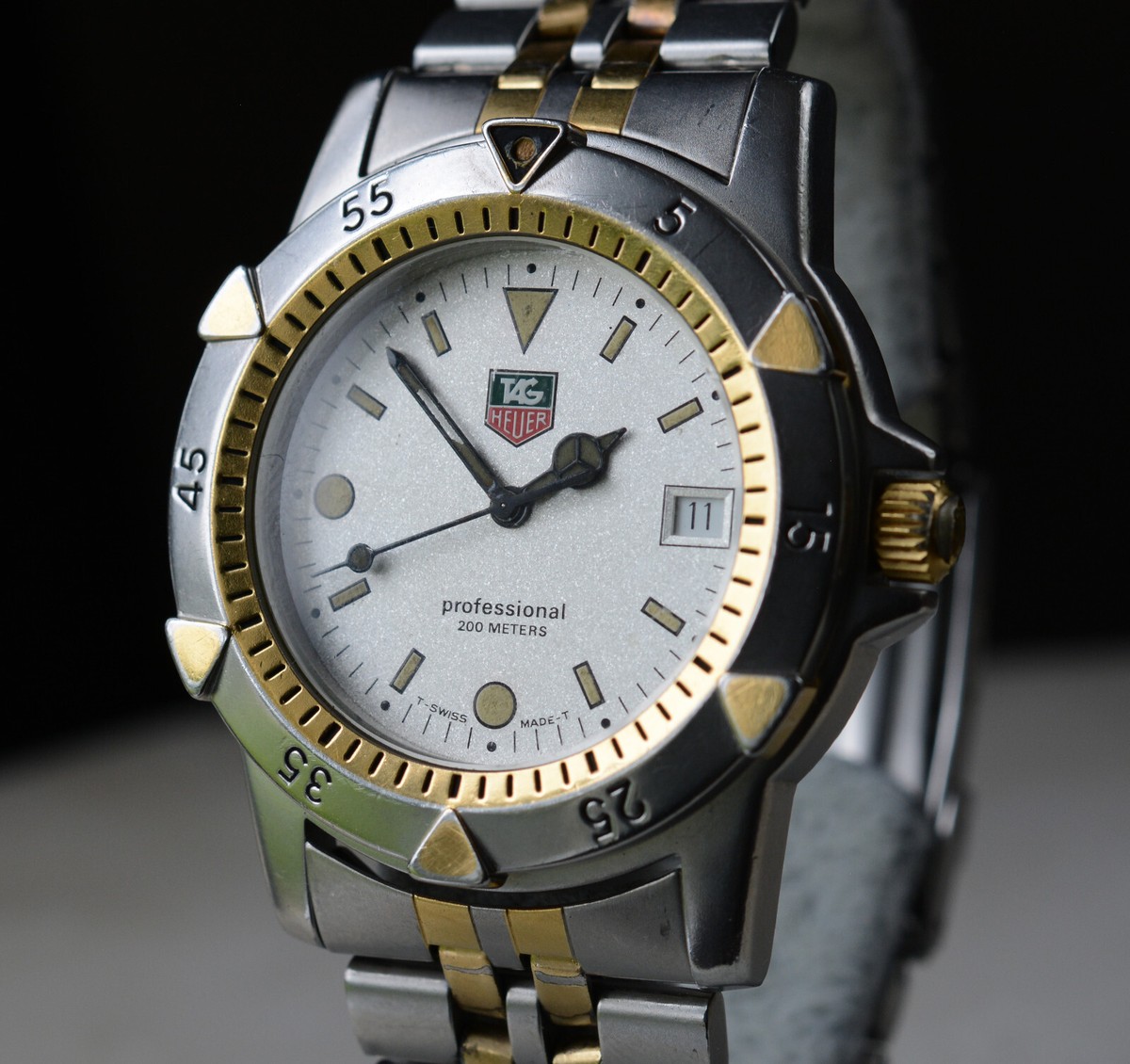 Granite Dial Tag Heuer 1500 Professional 200 Meters Price TAG Heuer  Professional Granite Men's Watch For Sale