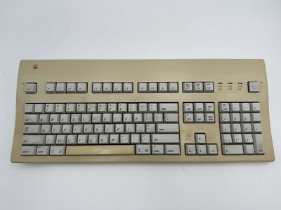 Apple Extended Keyboard II キーボード　M3501 Vintage Apple Extended Keyboard II Model M3501 Tested No Cable | eBay
