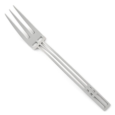 Sasaki Stainless Salad Fork 7 1/4'' Windows Patino Wolf 18-8 Flatware KOREA