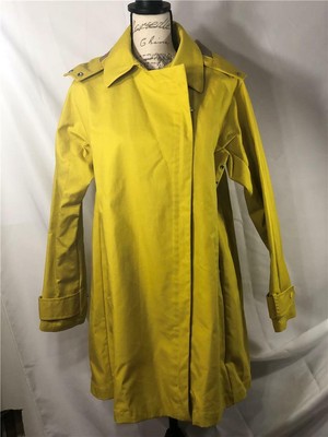 j crew yellow rain jacket
