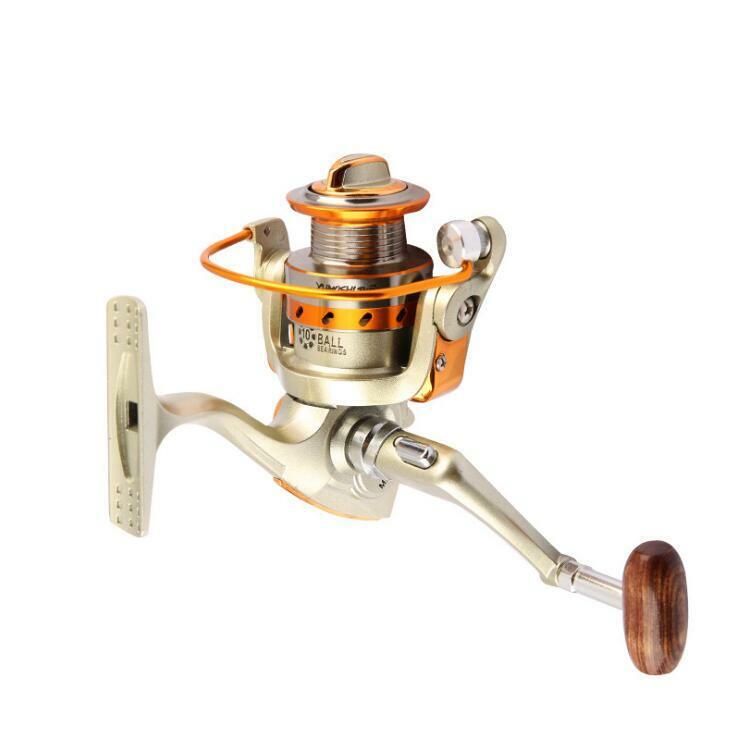 Mini Spinning Fishing Reels Saltwater Freshwater Wheel Gear Metal 10+1BB  5.2:1