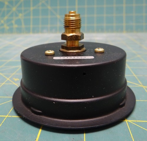 3" Budenberg Pressure Gauge 0-200 lb/in 1/8" Back Bite NSN 6685-00-006-3742 - Picture 3 of 5