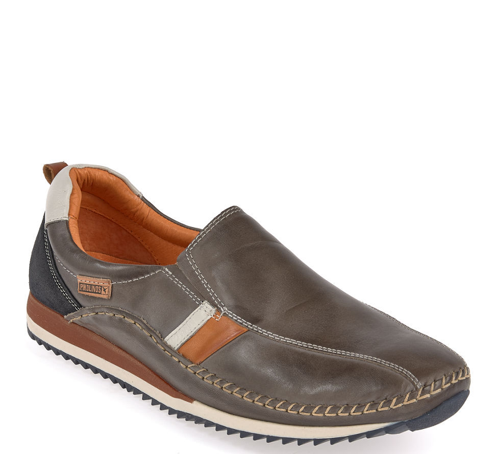 Roland-Schuhe Pikolinos Herren Slipper grau Neu Roland-Schuhe Pikolinos Herren Slipper grau Neu