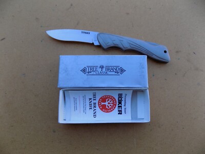 Boker Titan 3 Titanium Knife Made in Solingen Germany 2050
