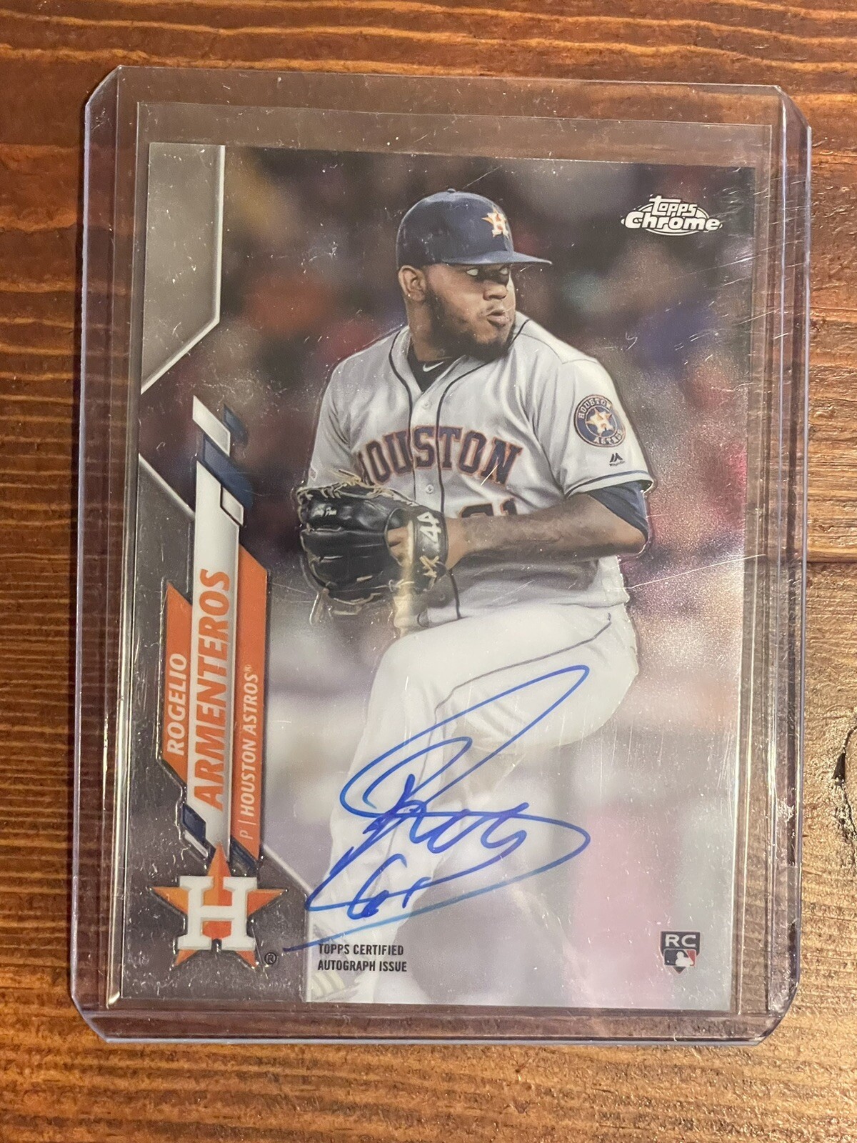 2020 Topps Chrome Rogelio Armenteros RC #RA-RA Auto Houston Astros ...