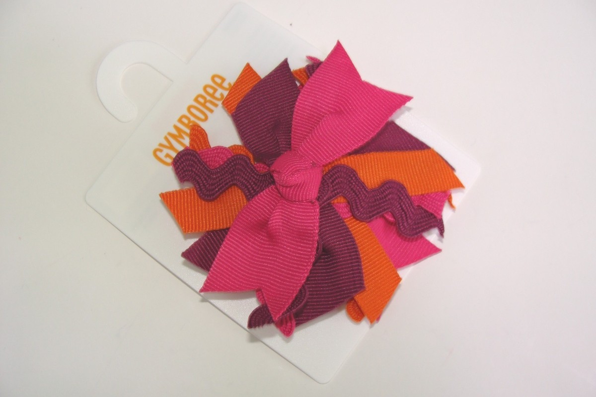 Gymboree SWEET MUSIC/FASHIONABLE FOX Rhinestone Yellow Ribbon