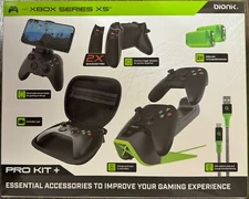 bionik Pro Kit+ for XBOX Series X/S - Neon Green / Black