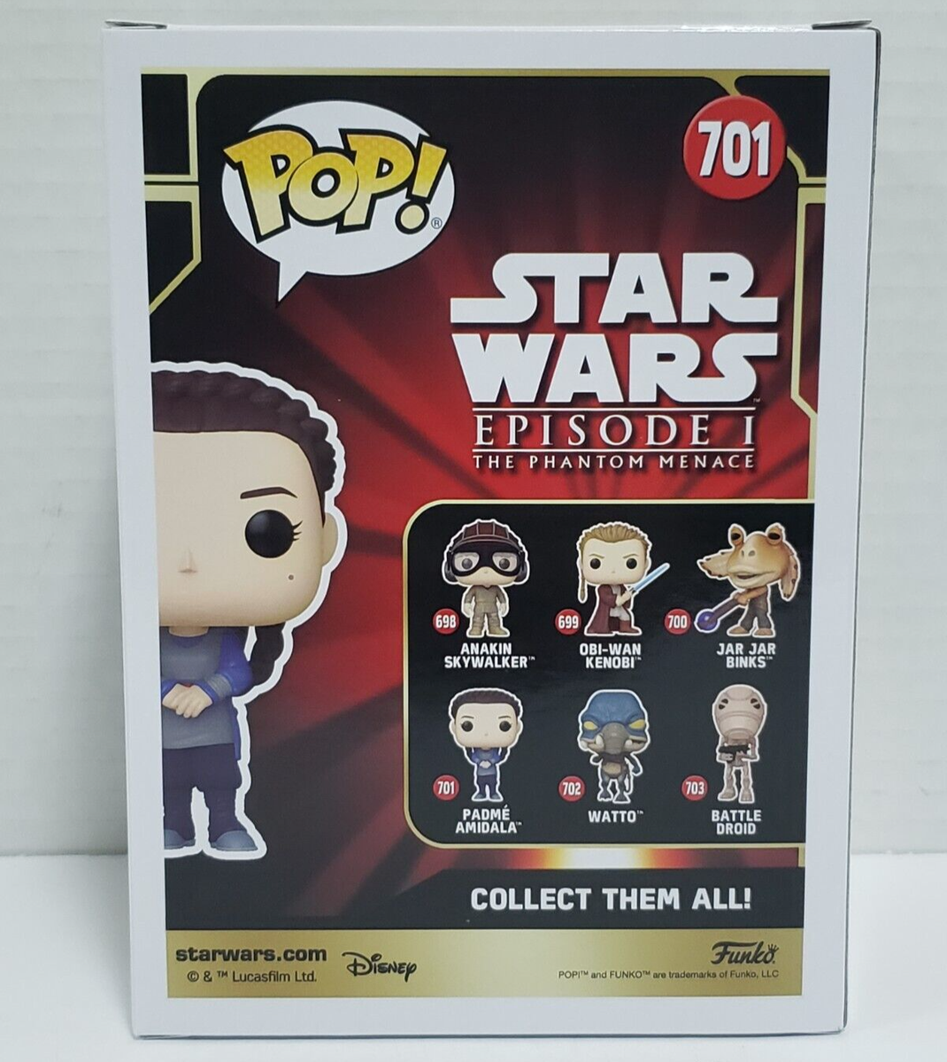 PADME AMIDALA - Star Wars Episode 1 Funko POP! #701 Collectible