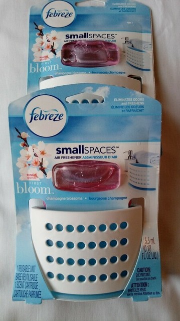 Febreze Small Spaces Champagne Blossoms Starter Kit Air ...