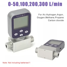 Micro Gas Flow Meter Digital Gas Mass Air Methane Argon Propane Flow Rate Meter
