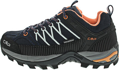 CMP Rigel Low WMN WP Damen Wanderschuh TEX blau