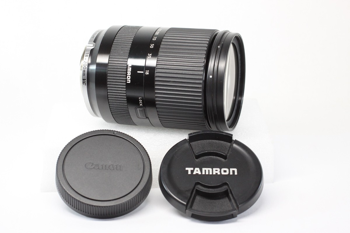 AS IS Tamron 18-200mm Di III VC Black B011 Lens for