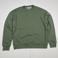 Womens Sweatshirt XS 6/8 Green Sweatshirt Round Neck Jumper Primark