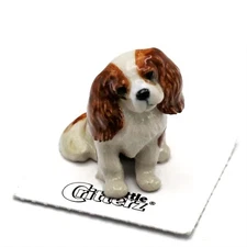 ➸ LITTLE CRITTERZ Dog Miniature Figurine Cavalier King Charles Spaniel Rex