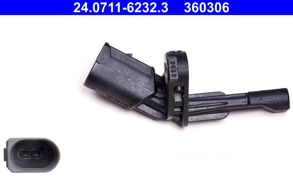 ATE 24.0711-6232.3 Sensor, wheel speed for AUDI,SEAT,SKODA,VW