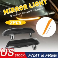 Dynamic Led Sequential Turn Signal Light Mirror For Vw Golf 5 Jt Mk5 Passat B6