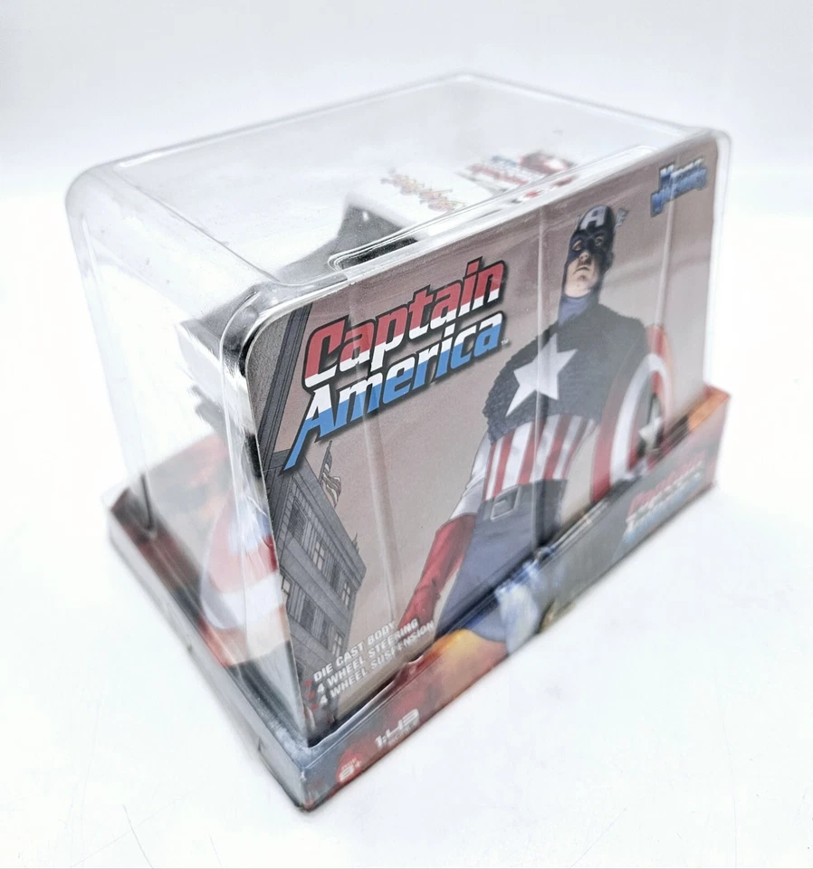 Muscle Machines Captain America Monster Truck 1:43 Scale New in Box NIB - Image 3 of 4