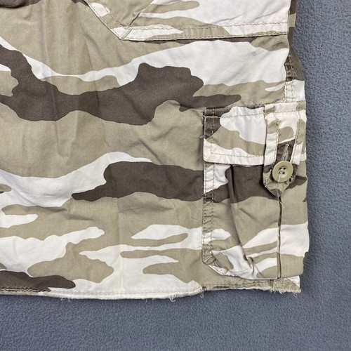 Gonna GAP donna 4 mimetica cargo eccedenza tasche popeline TATTICA MILITARE VINTAGE Y2K - Foto 2 di 16