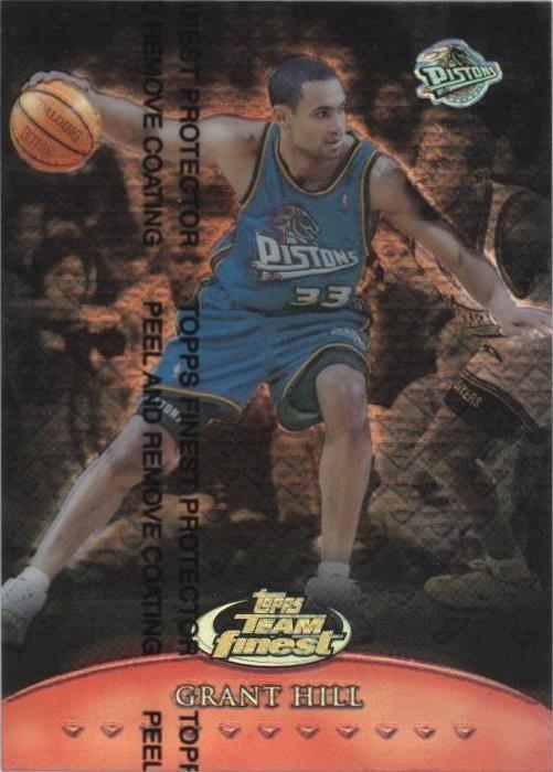 1999-00 Topps Finest - Grant Hill #TF9 for sale | eBay