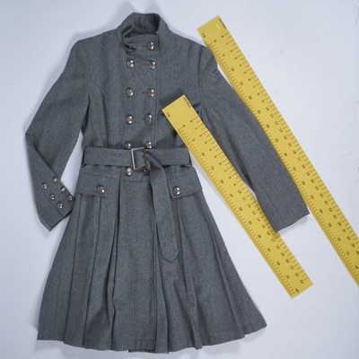 9181 MARNI Womens Long Military Grey 