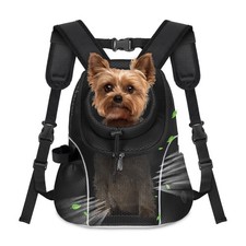 Pet Dog Carrier Backpack Small Dog Front Backpack Ventilated Mesh Dog Travel ...
