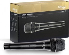 Stagg SDMP30 - Dynamic Cardiod Microphone For Live Performance, On/Off Switch
