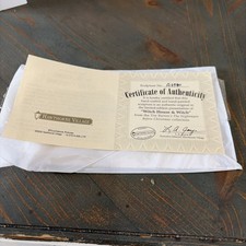 Hawthorne Village Nightmare Before Christmas Witch House & Witch  COA ONLY