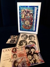 The Beatles Luxury Birthday Card, With Free Gifts. Sgt Peppers !