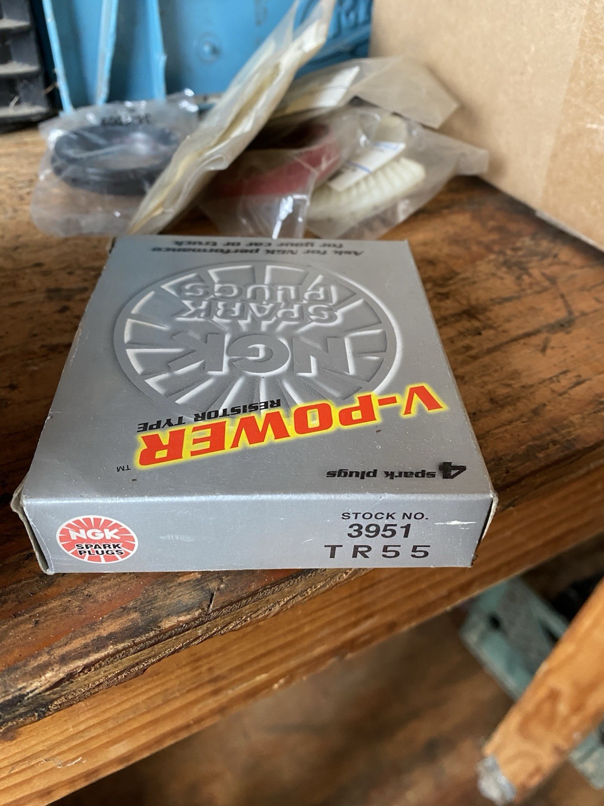 4 Plugs NGK TR55/3951 V-Power Spark Plugs