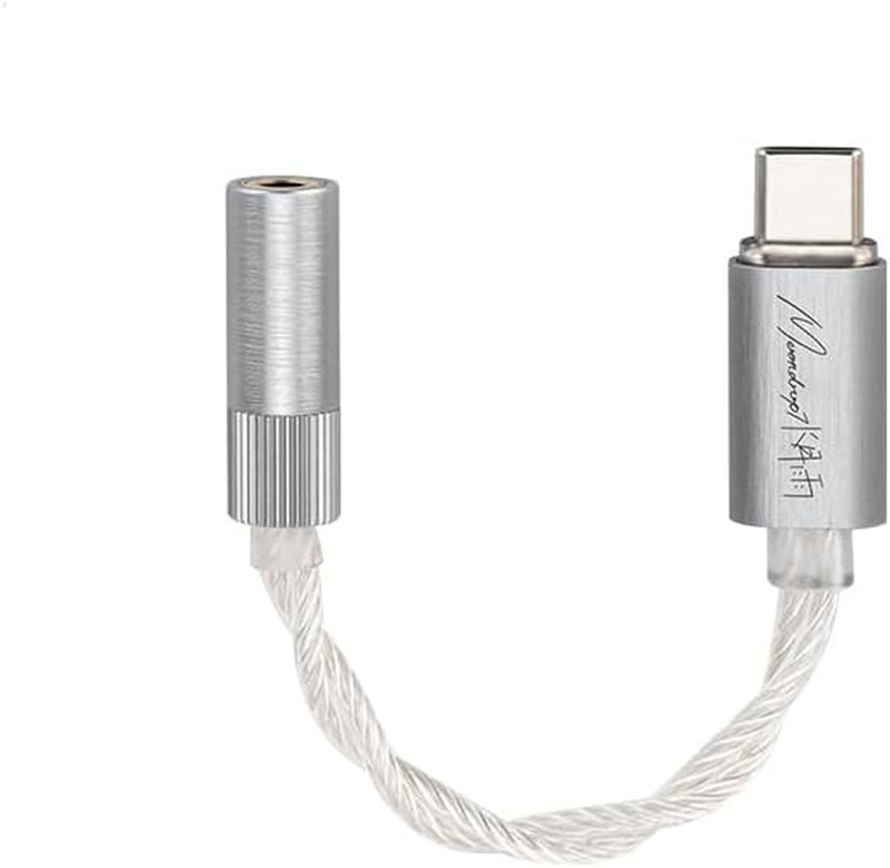 Echo-A 32Bit/384Khz Portable USB Type-C to Headphone DAC/AMP with 3.5Mm Audio Ja