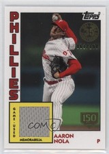 2019 Topps 1984 Baseball Relics Series 2 150th Anniversary /150 Aaron Nola 0t02