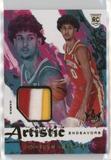 2024-25 Panini Court Kings Artistic Endeavors Zaccharie Risacher #AE-ZCC e3p