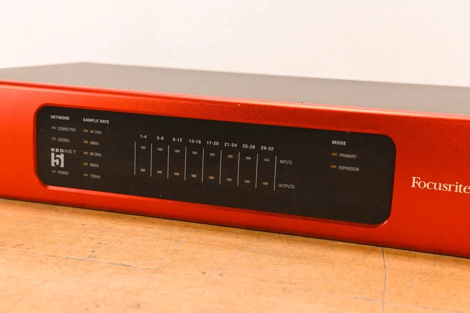 Focusrite RedNet 5 Pro Tools HD to Dante Network Bridge CG01T3T - Image 3 of 4