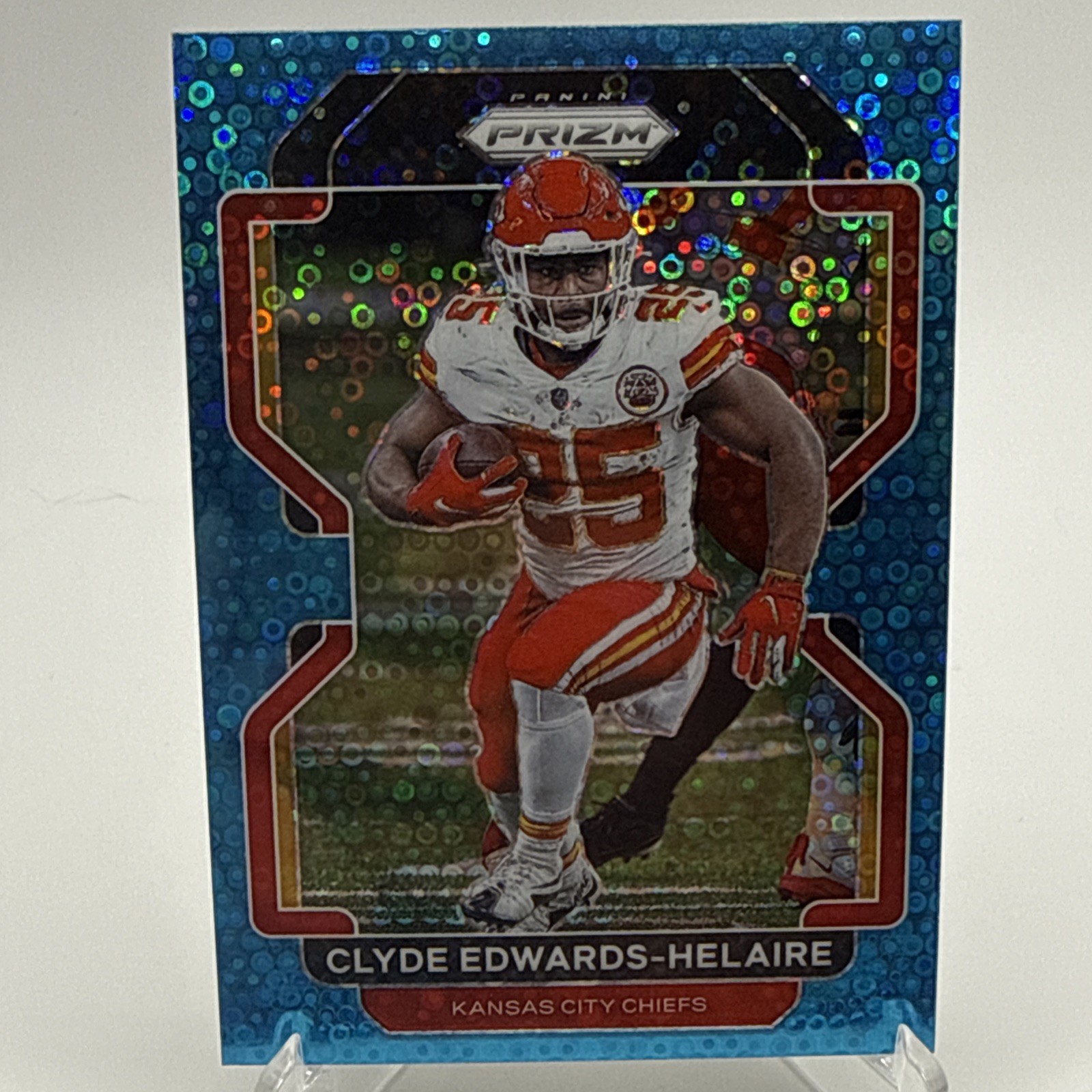 Clyde Edwards-Helaire Panini Prizm #328 Disco