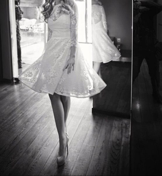 Women Monique Lhuillier Wedding Dress White 36 / S